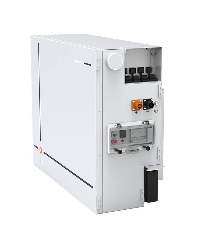 Baterie solară V12 montată pe perete